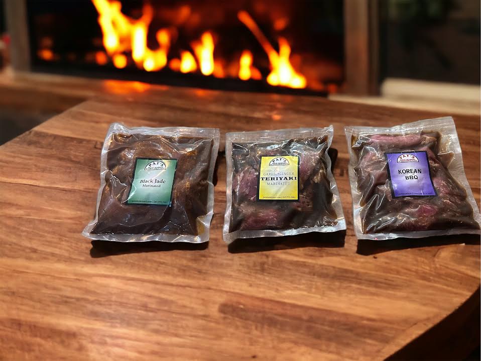 Order your marinated tips online! Pat's Meat Mart